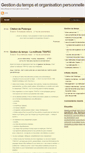 Mobile Screenshot of gestion-du-temps.info